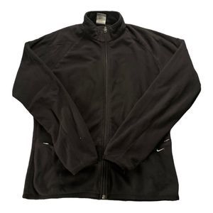 Vintage Youth Nike Therma Fit Black Full Zip Fleece Jacket
